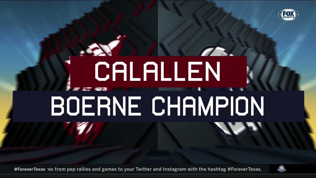 HIGHLIGHTS: Calallen vs. Boerne Champion | High School Scoreboard Live