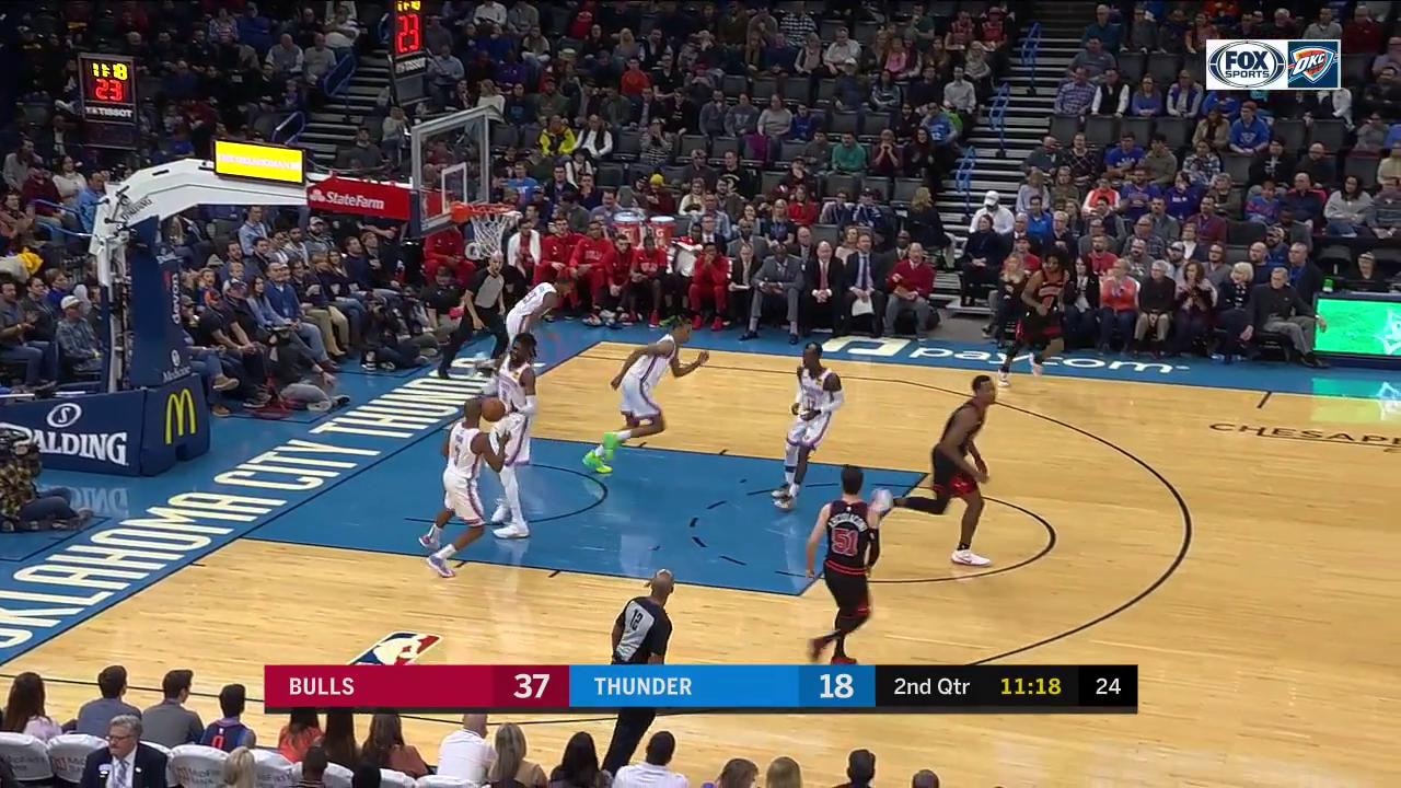 HIGHLIGHTS: Chris Paul Hits the Fadeaway Shot