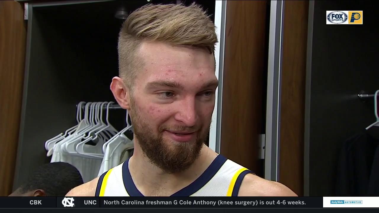 Sabonis: 'We stuck together for 48 minutes' in win over Lakers