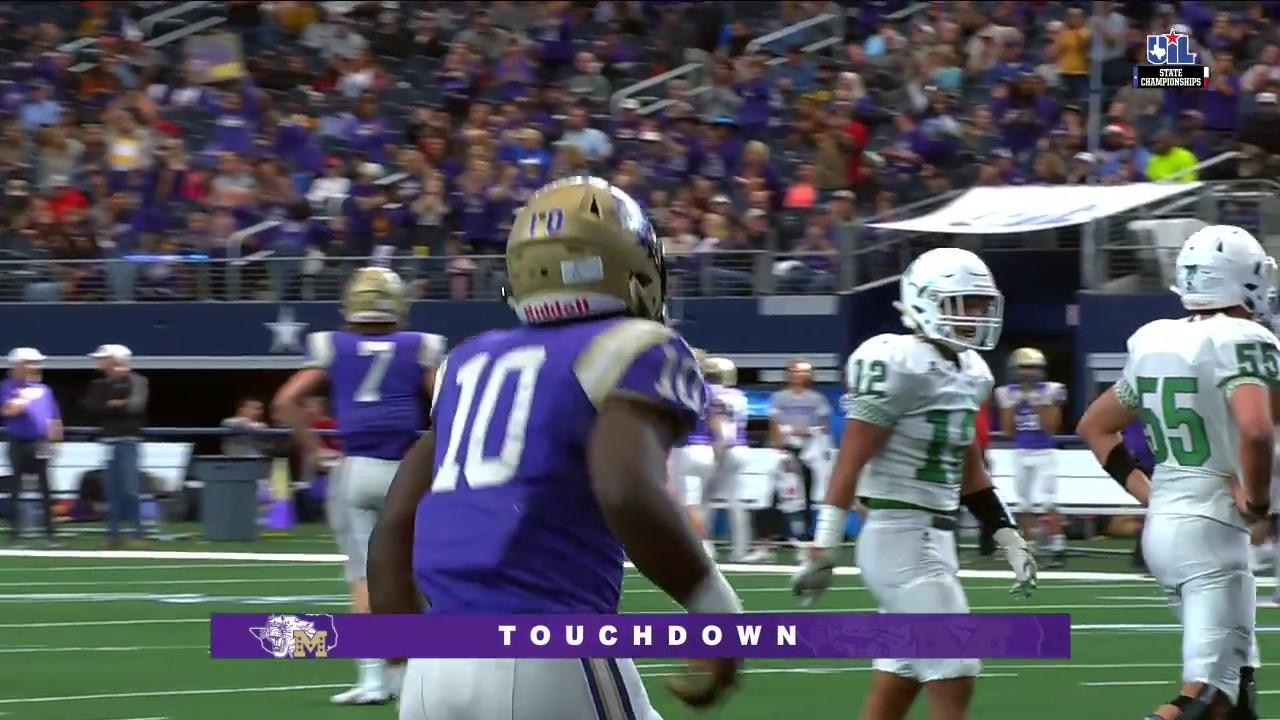 HIGHLIGHTS: Freeman's 2nd TD run for Mart, trail Hamlin 14-12 | UIL State Championships
