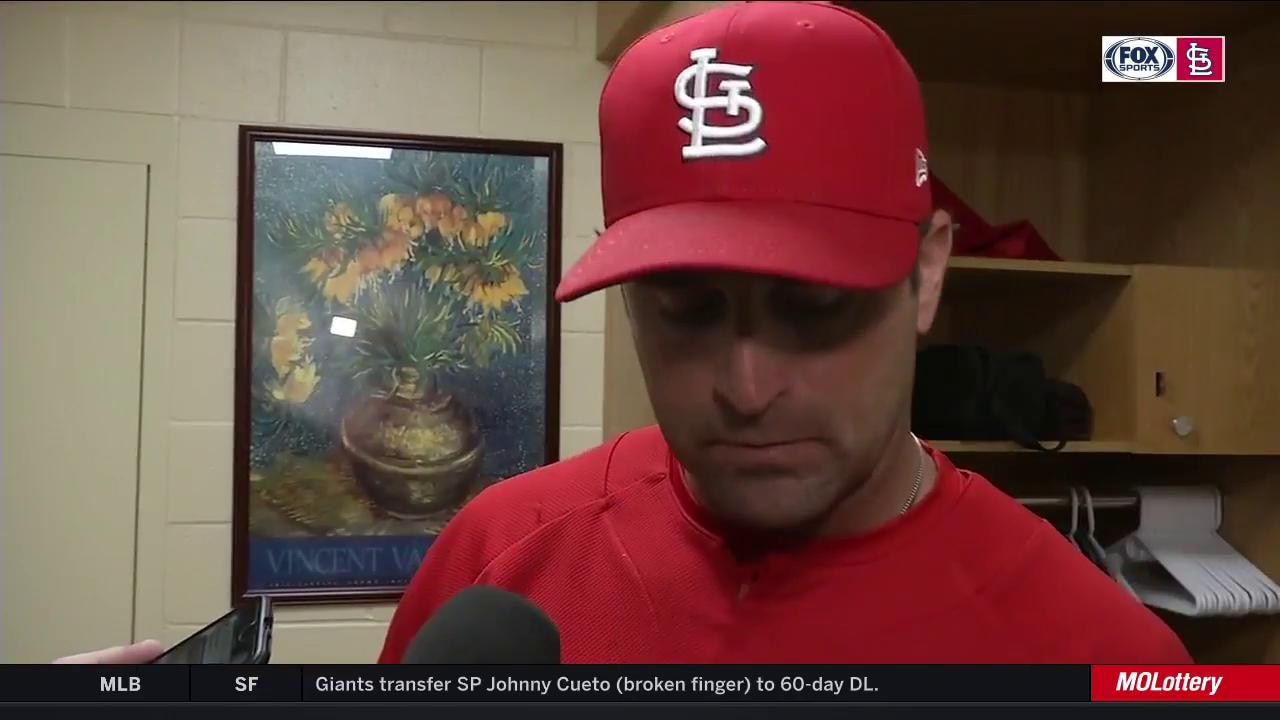Matheny on Mikolas: 'He had everything again'