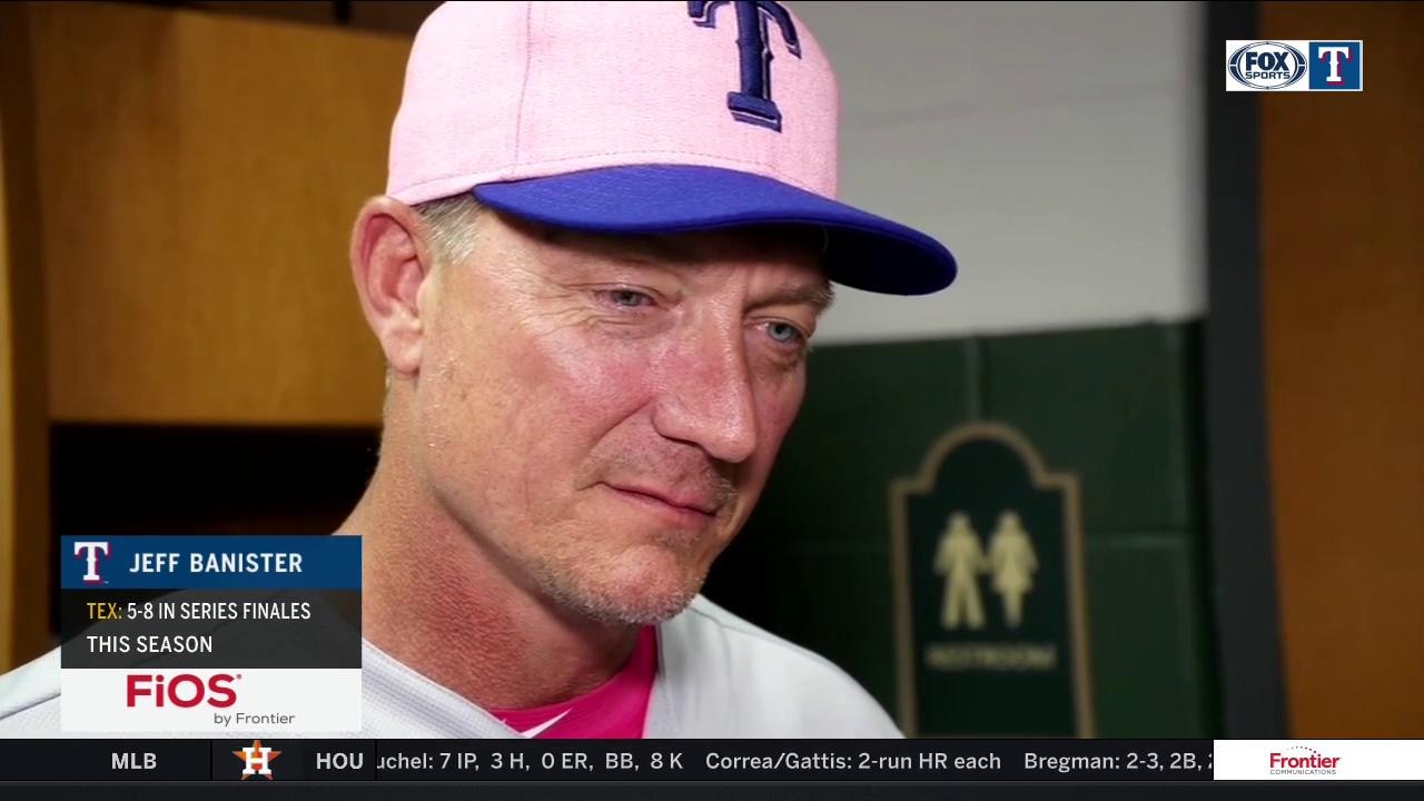 Jeff Banister on Brandon Mann's Long-Awaited Debut