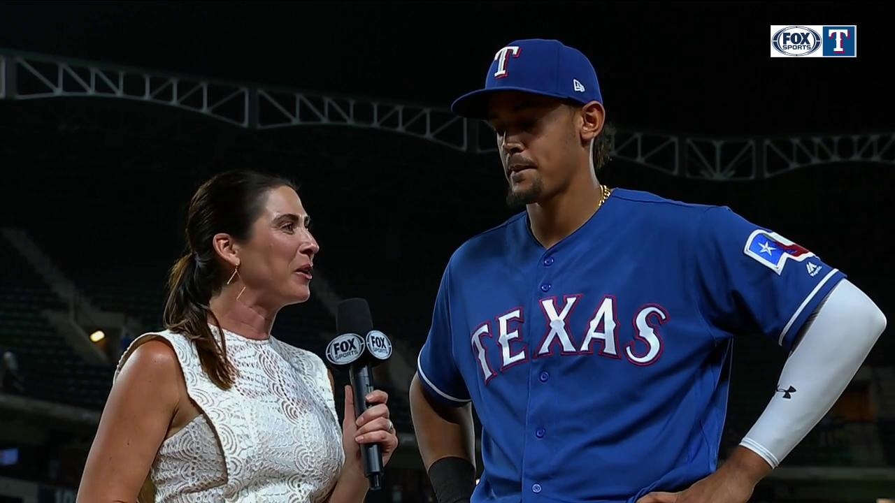 Ronald Guzman hits hits home runs in consecutive games