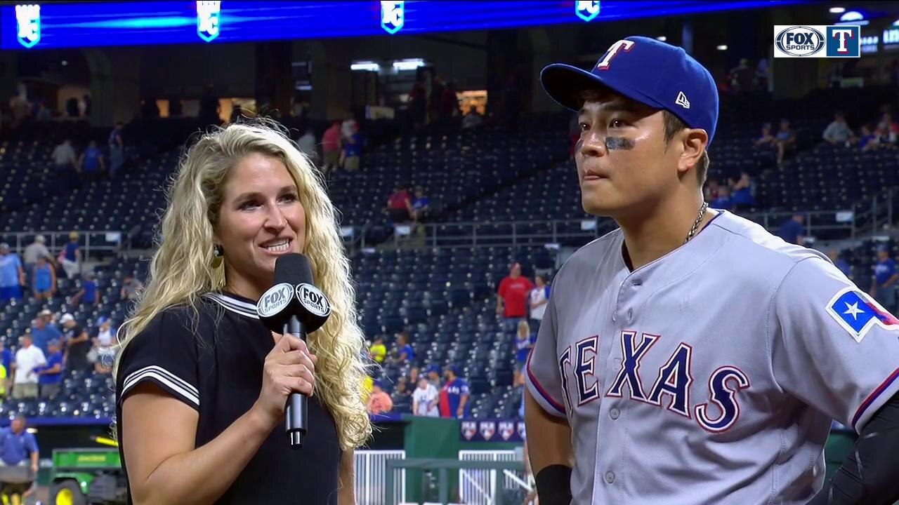 Shin-Soo Choo hits Lead Off Home Run, Rangers beat Royals 6-3