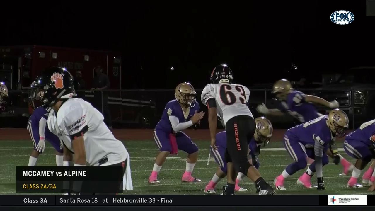 HIGHLIGHTS: McCamey vs. Alpine | High School Scoreboard LIve