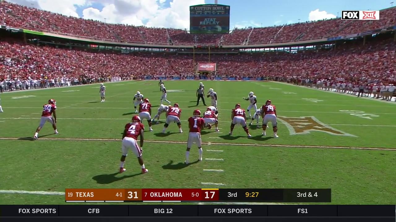 HIGHLIGHTS: Hollywood Brown for 77-yard Sooners TD | Red River Showdown