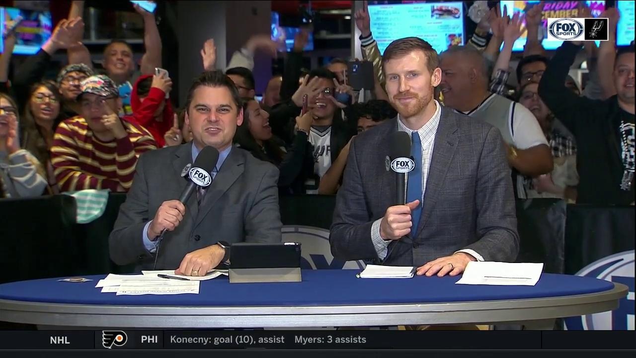 Spurs Rally from down 22 to beat the Rockets 135-133 | Spurs Live