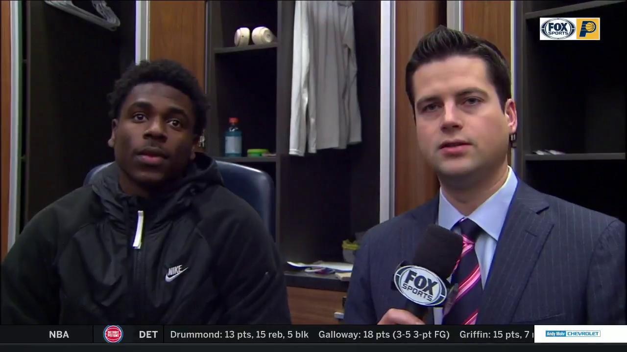 Holiday wants more minutes but is making the most of the ones he's got