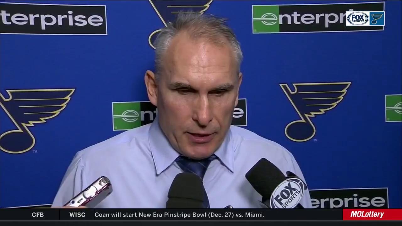 Berube: 'Some pretty good looks, but we couldn't find the back of the net'