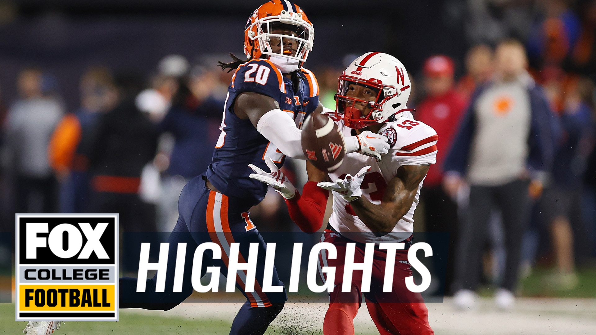 Nebraska Cornhuskers vs. Illinois Fighting Illini Highlights | CFB on FOX