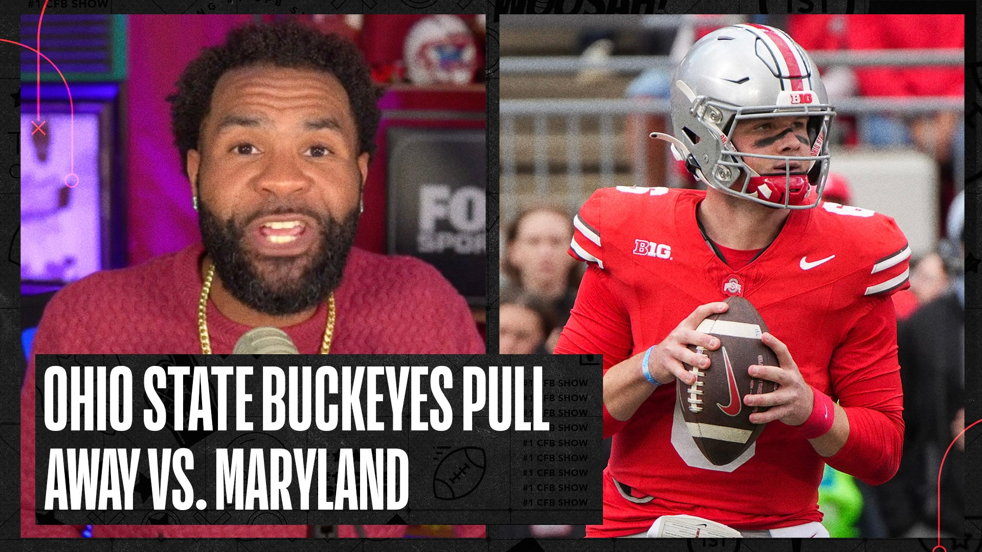 RJ Young breaks down Kyle McCord, Ohio State’s win vs. Taulia Tagovailoa, Maryland | No. 1 CFB Show
