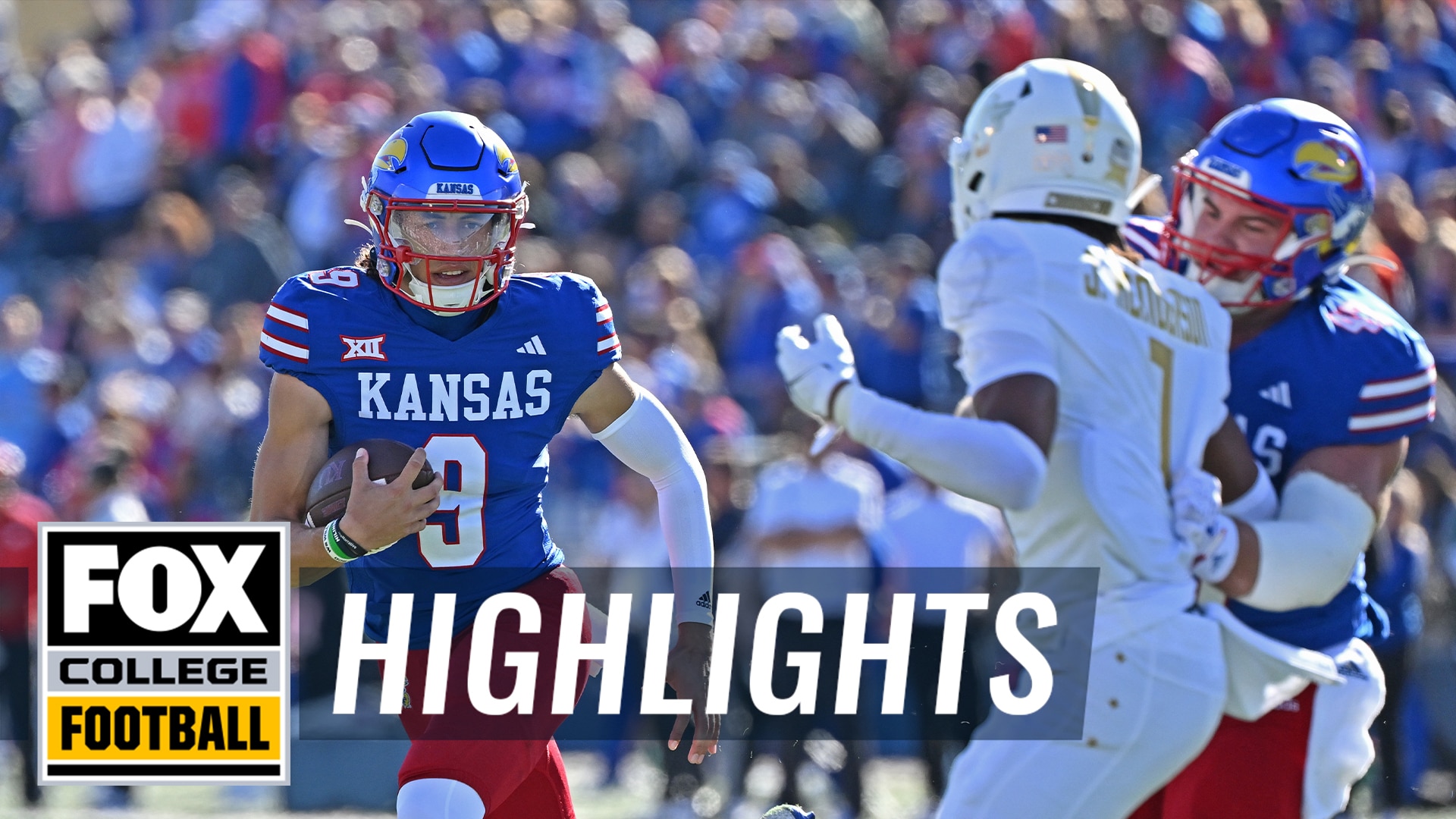 UCF Knights vs. Kansas Jayhawks Highlights | CFB on FOX