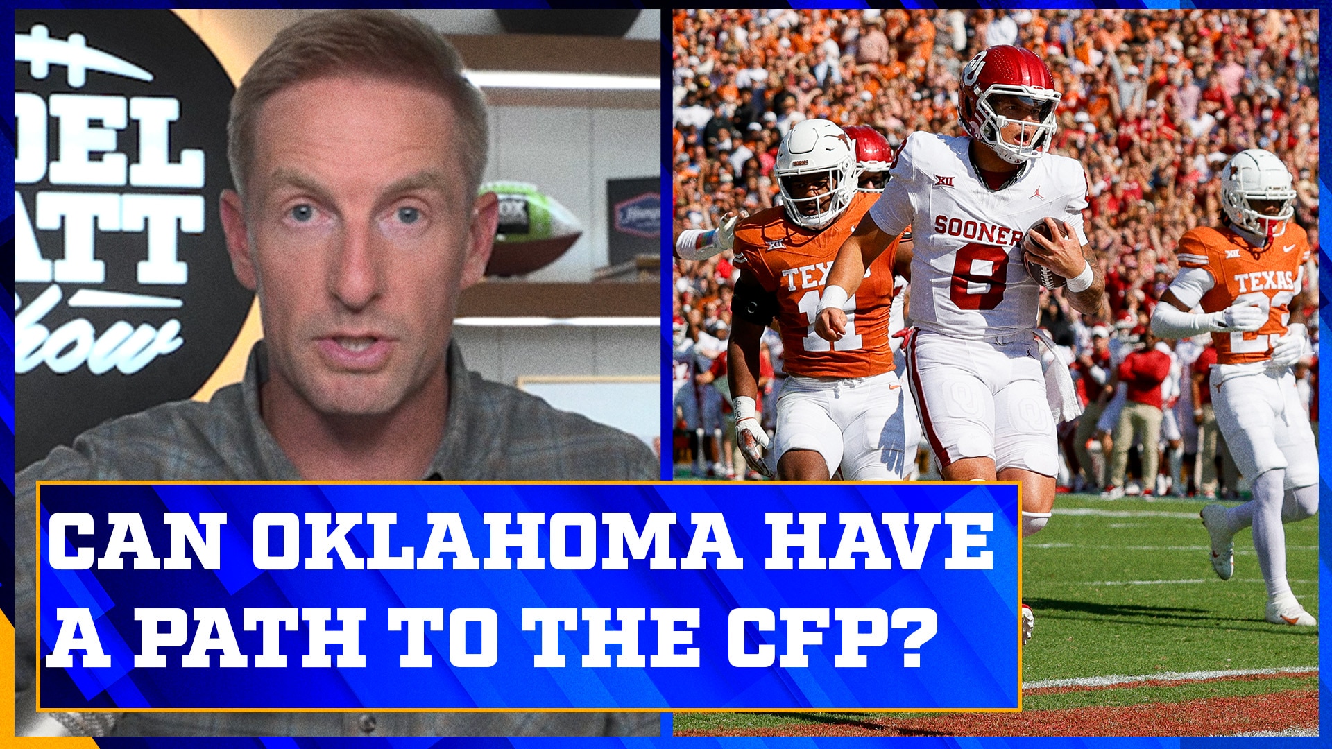 Oklahoma pulls off a MASSIVE upset over Texas in Red River Shootout | Joel Klatt Show