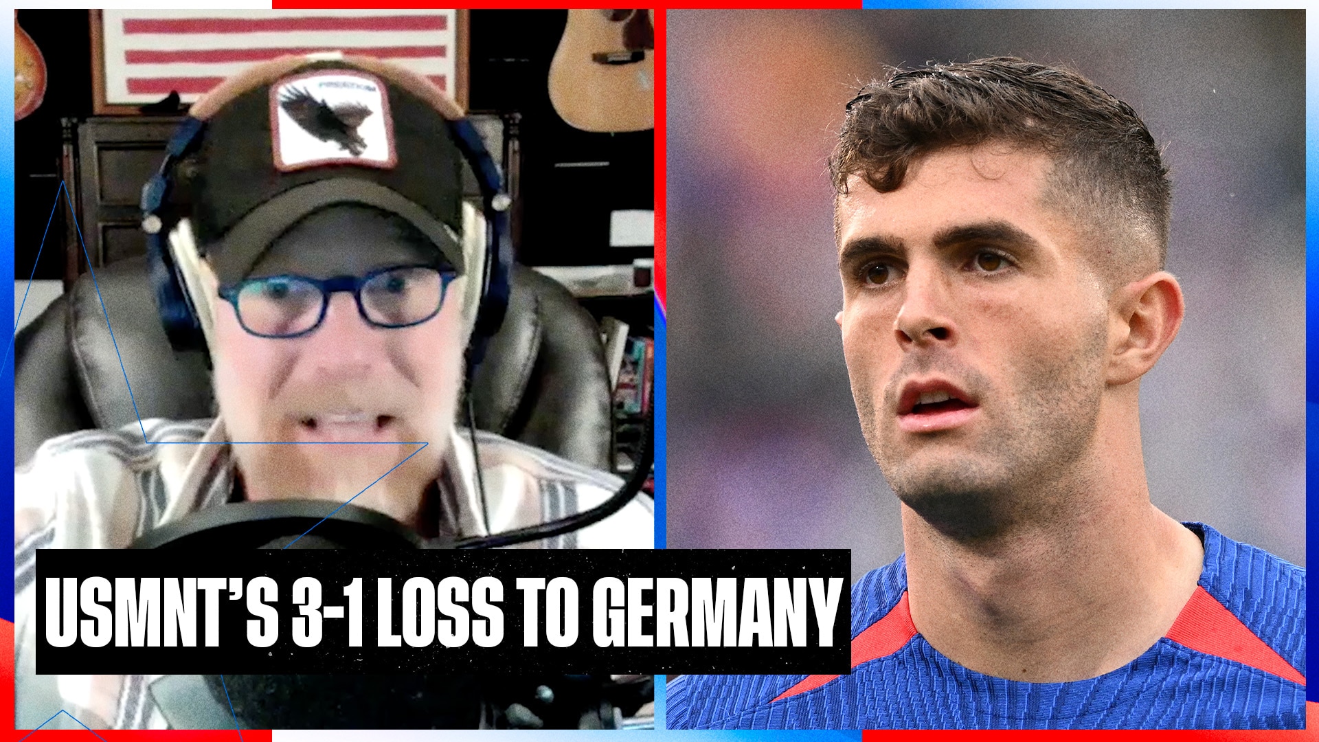 Alexi Lalas reacts to USMNT’s 3-1 loss against Germany | SOTU