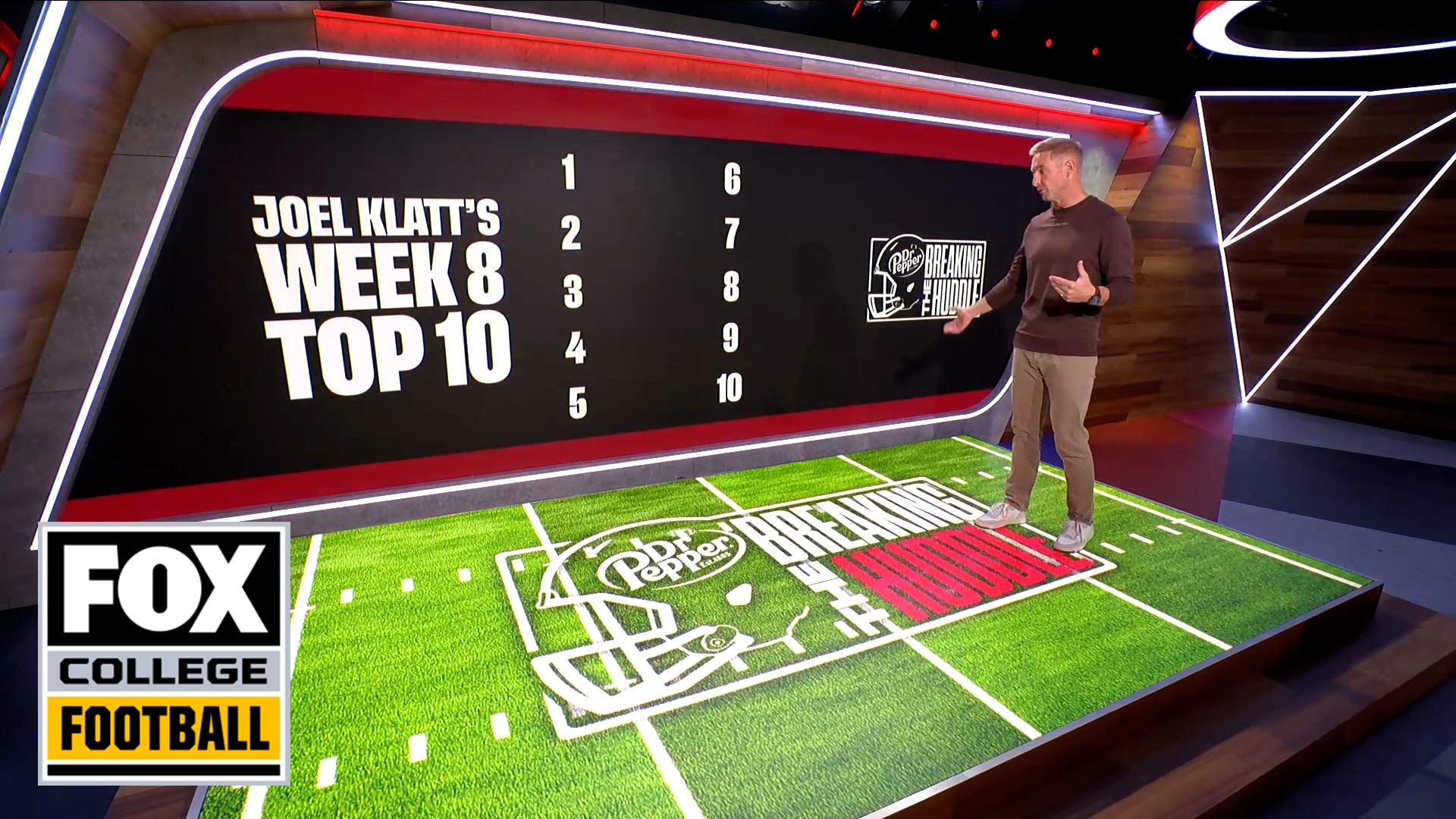 Georgia and Michigan headline Joel Klatt's Top 10 teams for Week 8 | Breaking the Huddle