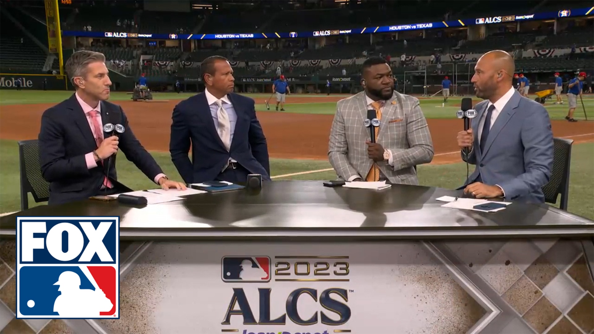 ALCS Game 4 Reaction: Astros defeat Rangers — Derek Jeter, David Ortiz & Alex Rodriguez react