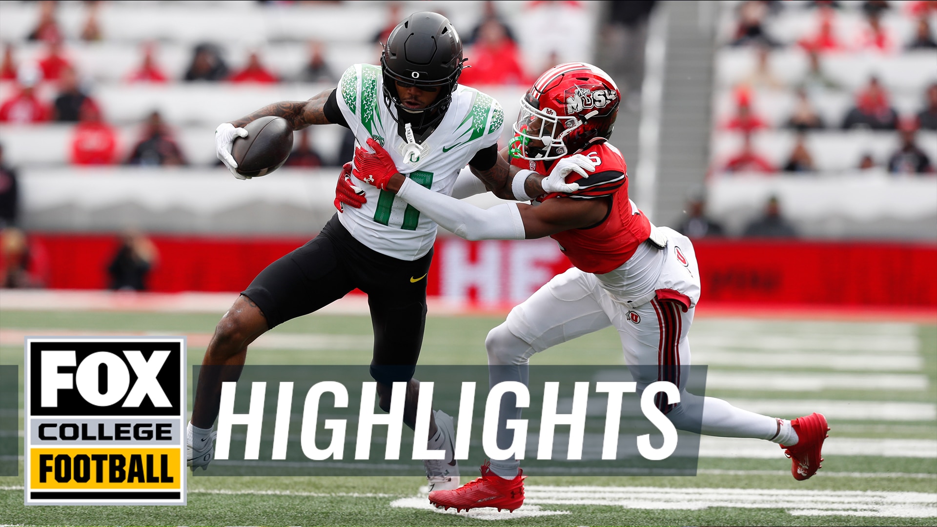 No. 8 Oregon Ducks vs. No. 13 Utah Utes Highlights | CFB on FOX