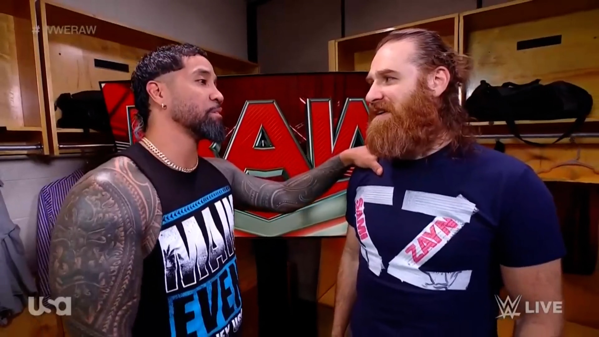 Jey Uso hypes Sami Zayn for his first World Title Match since Roman Reigns at Elimination Chamber