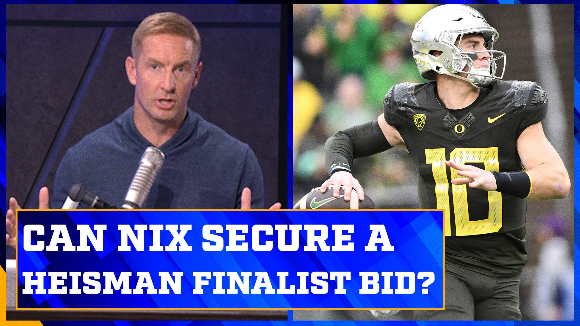 Will Bo Nix secure Heisman finalist status against USC? | Joel Klatt Show