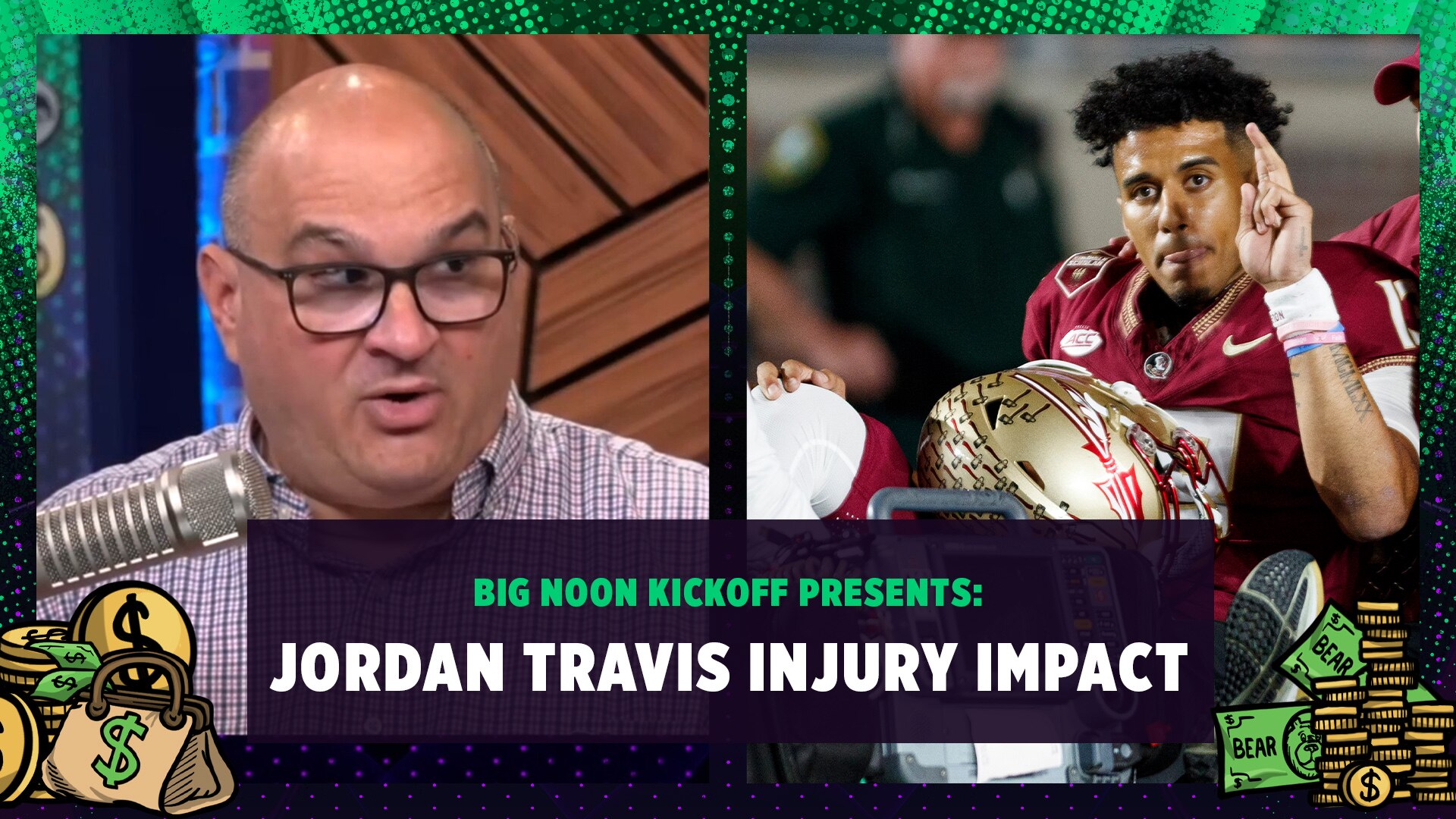 Jordan Travis injury impact on Florida State’s College Football Playoff chances | Bear Bets