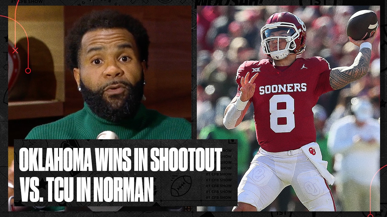 Oklahoma takes care of business vs. TCU | No. 1 CFB Show