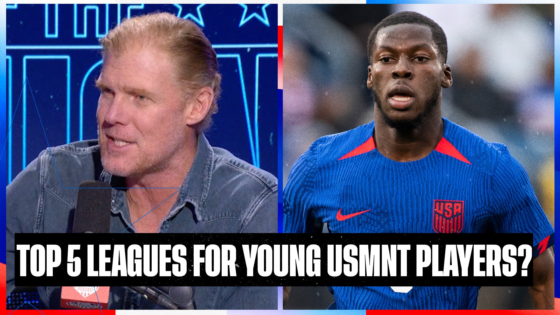 What are the Top 5 European leagues for young USMNT players? | SOTU