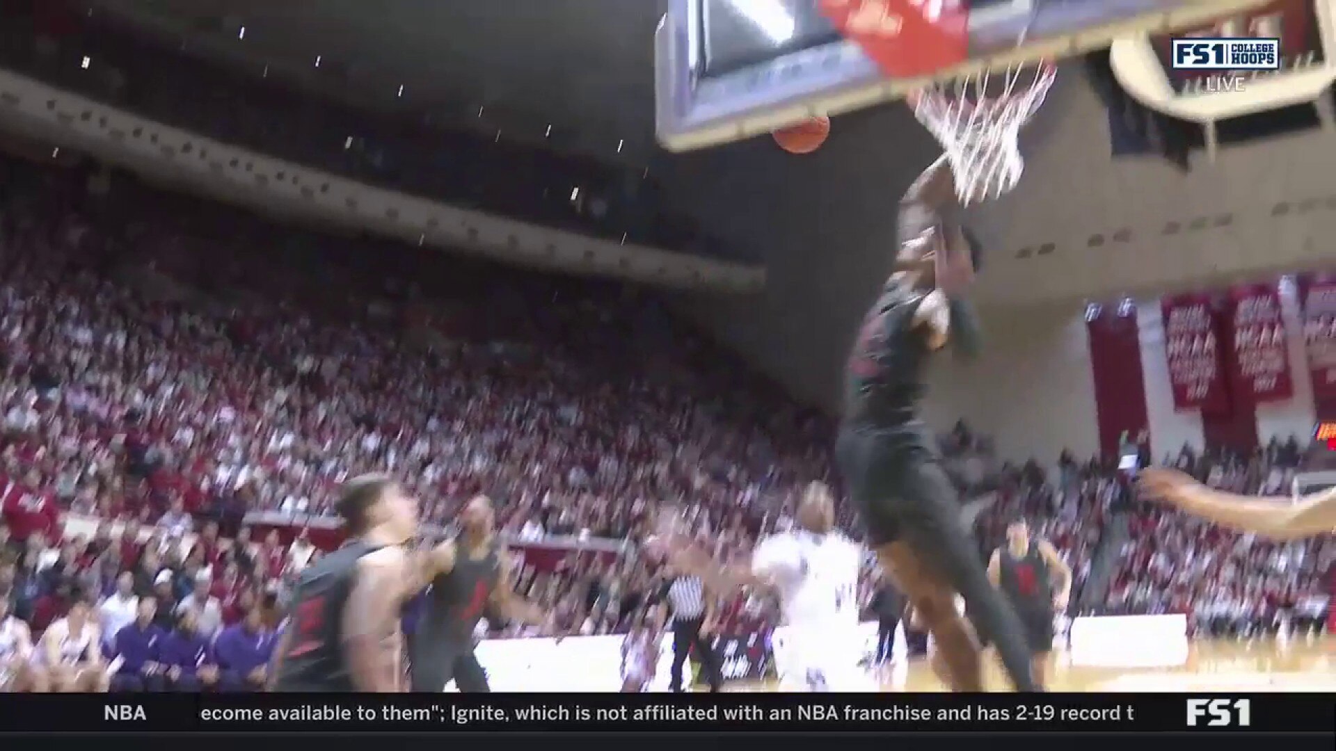 Indiana's Kel'el Ware DENIES the floating jump shot