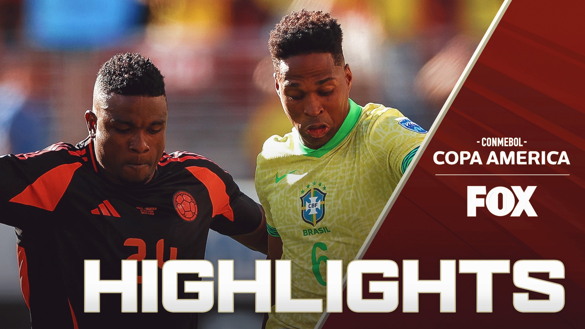 Brazil vs. Colombia Highlights | 2024 Copa América
