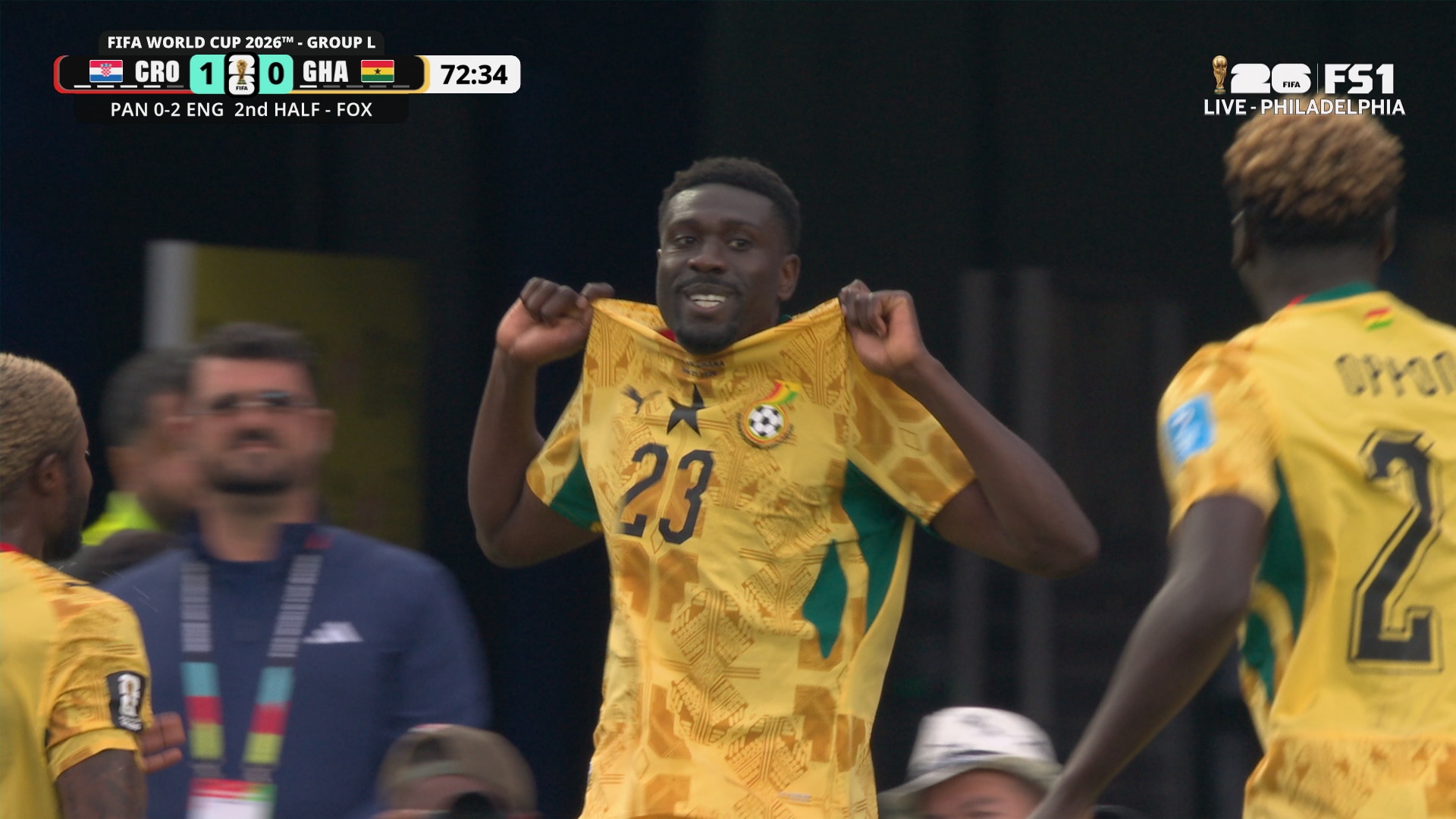 Ghana's Derrick Luckassen scores equalizer off set piece vs