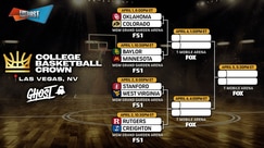 Baylor, Minnesota and Creighton highlight the 2026 College Basketball Crown Tournament Bracket | First Things First