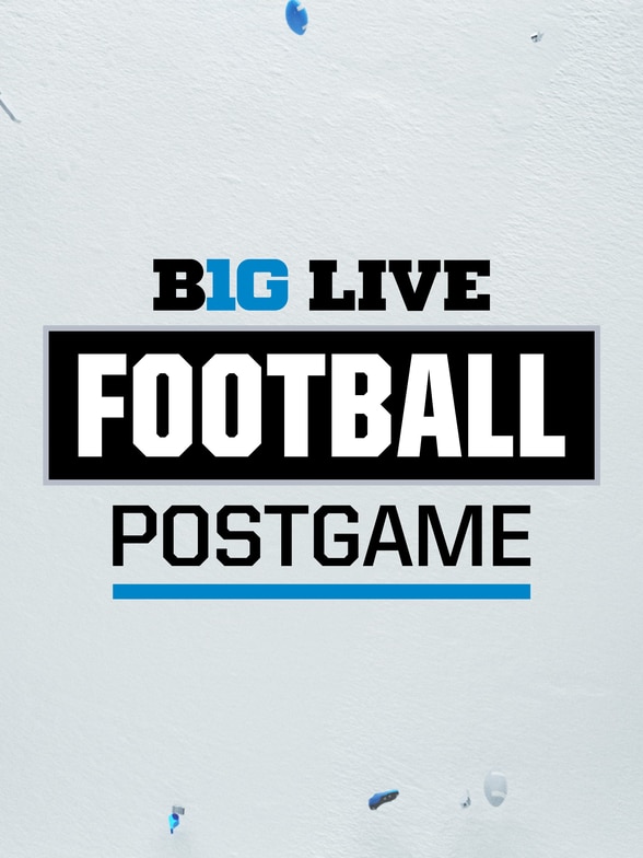 B1G Live: Football Postgame SERIES poster