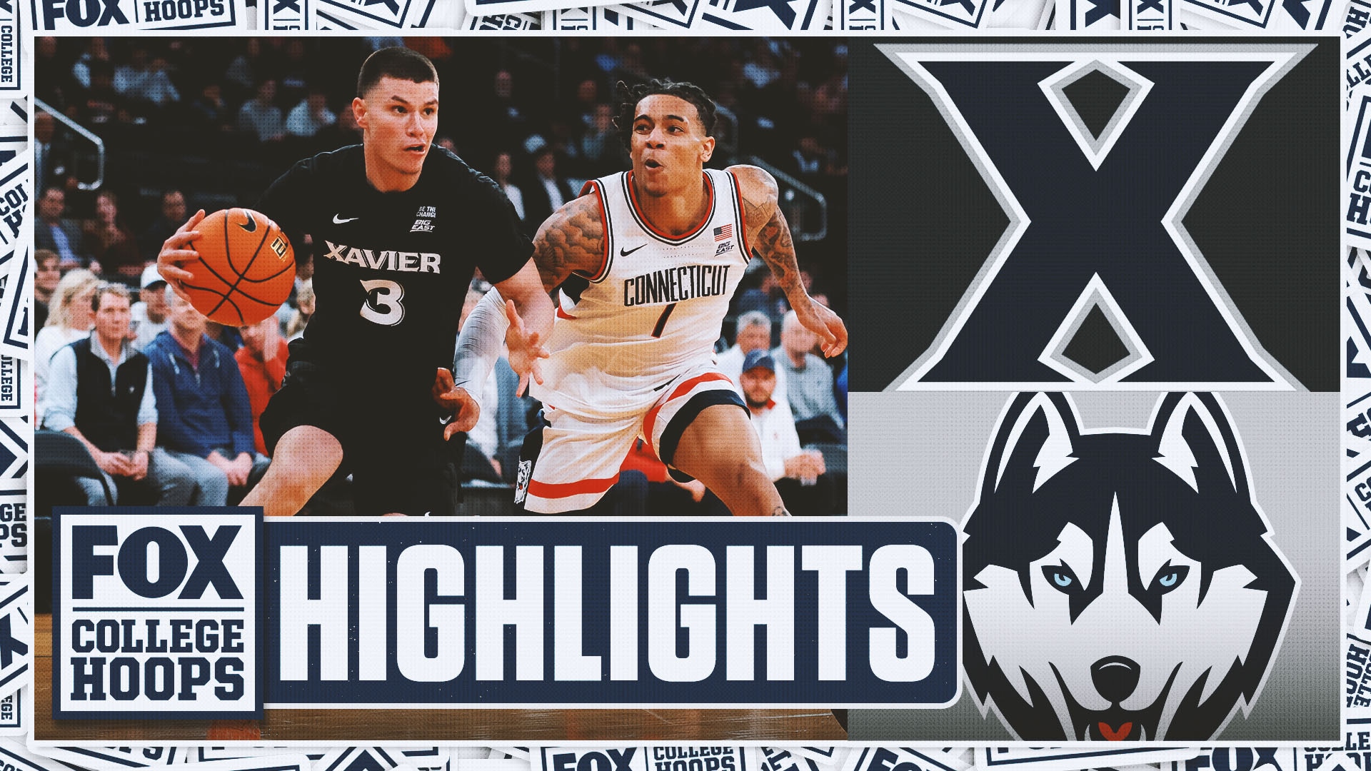 Xavier Musketeers vs. UConn Huskies Big East Tournament Highlights 🏀 FOX College Hoops