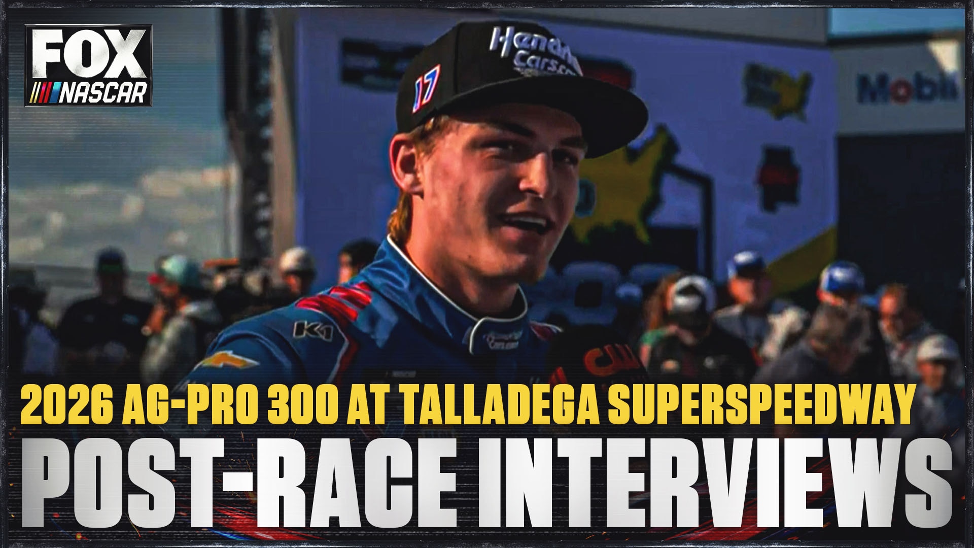 Corey Day, Sheldon Creed, Brent Crews and More after the Ag-Pro 300 at Talladega 🎤 NASCAR on FOX