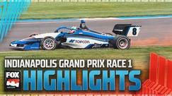 INDY NXT: Indianapolis Grand Prix Race 1 Highlights 🏁 INDYCAR on FOX