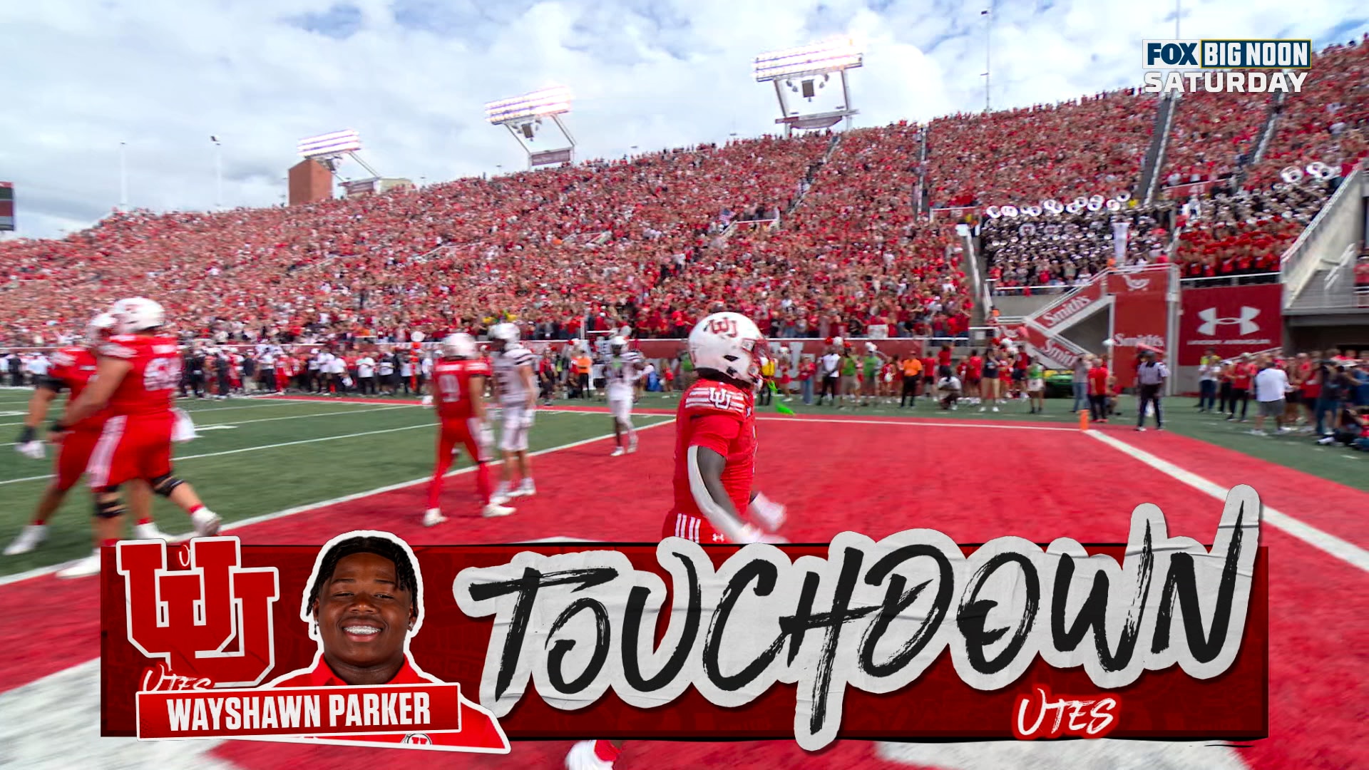 Wayshawn Parker runs for 5-yard TD to trim Utah’s deficit vs. Texas Tech