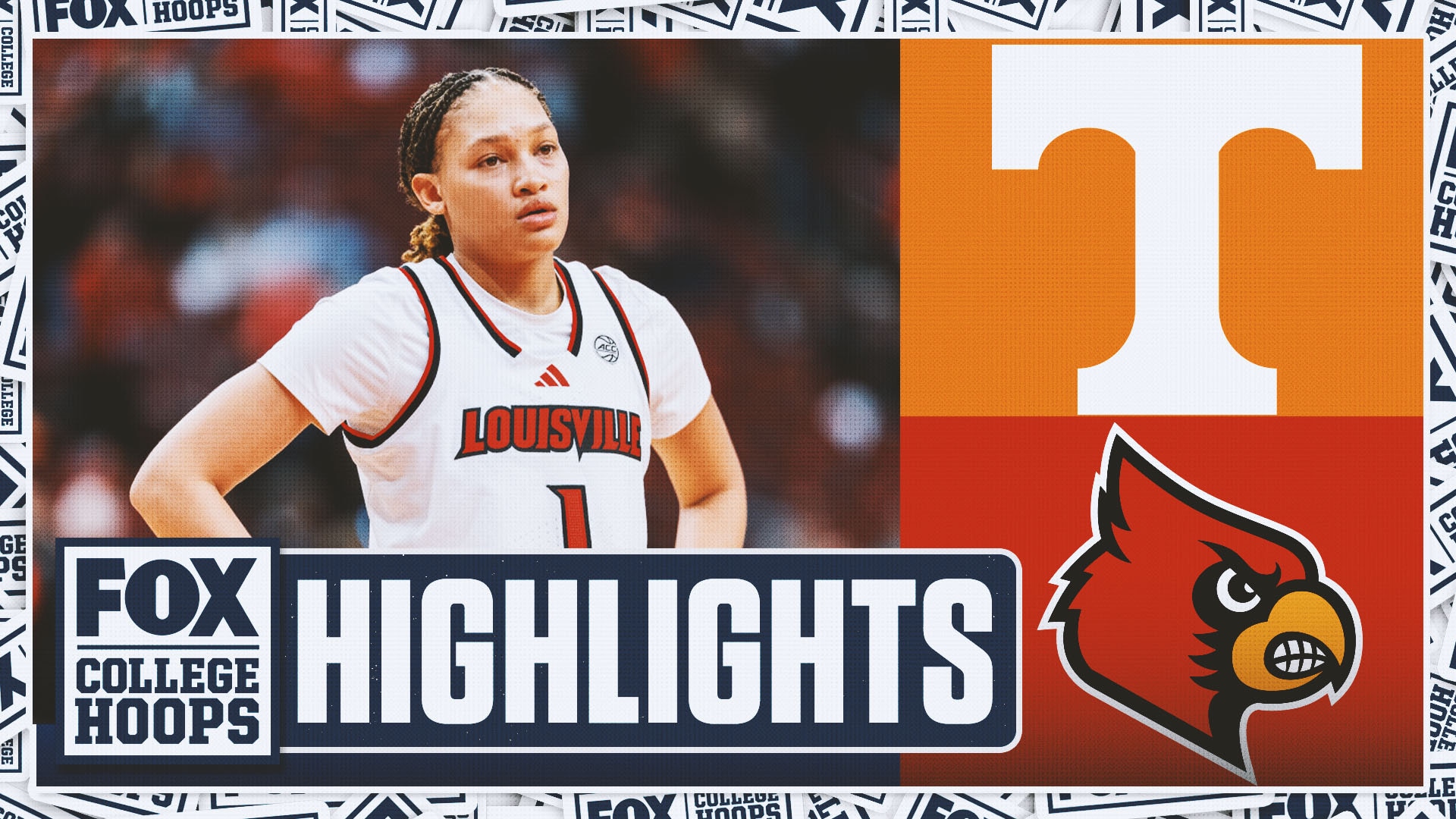 No. 17 Tennessee Lady Volunteers vs. No. 16 Louisville Cardinals Highlights 🏀 FOX College Hoops