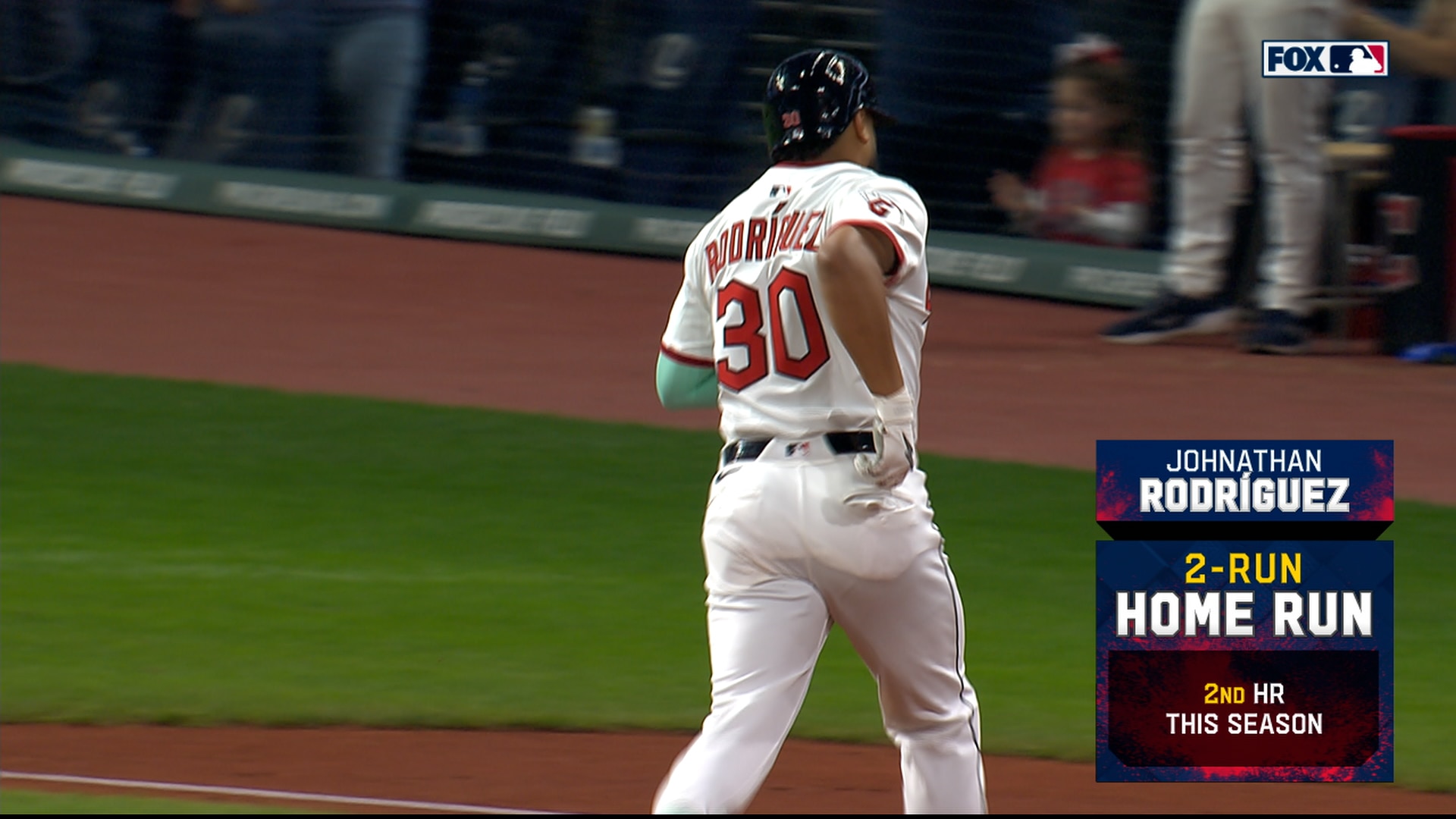 Jonathan Rodriguez launches two-run HR, giving Guardians lead over Rangers