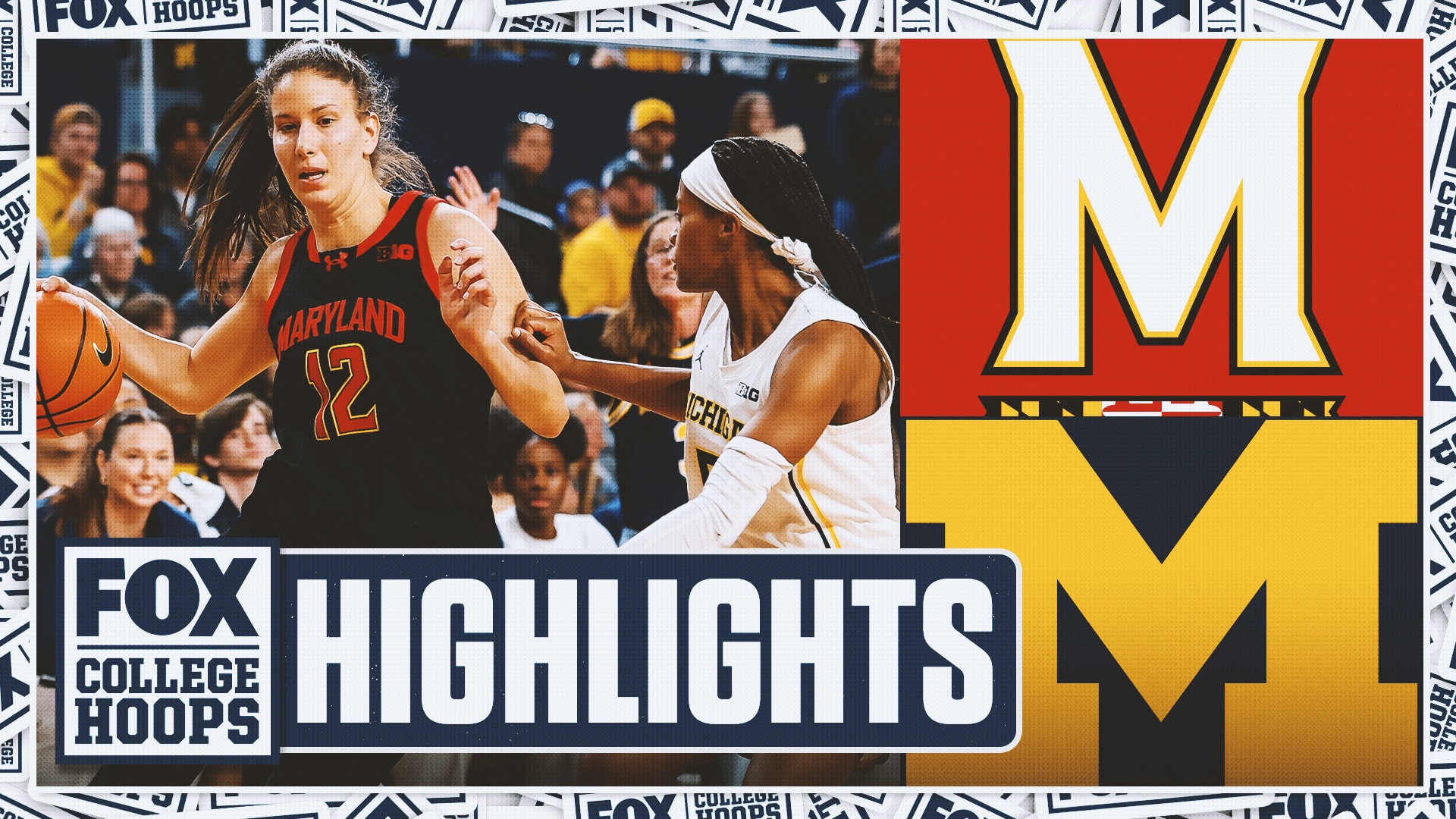 No. 14 Maryland Terrapins vs. No. 8 Michigan Wolverines Highlights 🏀 FOX College Hoops