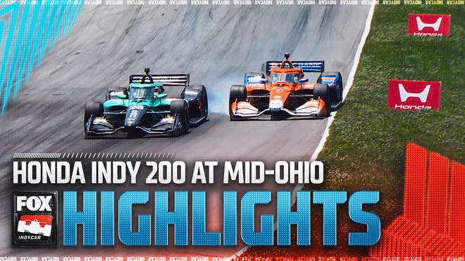 NTT INDYCAR SERIES: Honda Indy 200 at Mid-Ohio Highlights 🏁 INDYCAR on FOX