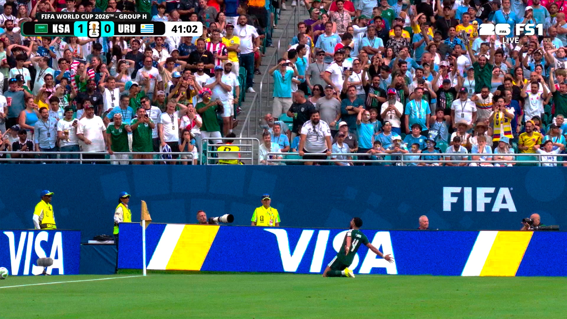 Watch Abdulelah Al-Amri scores Saudi Arabia’s first goal of 2026 FIFA ...