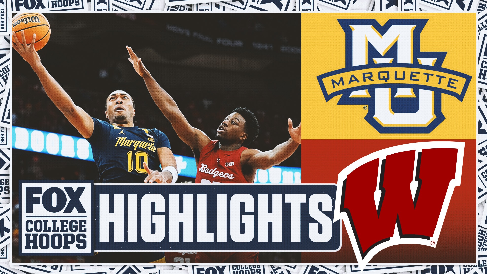 Marquette Golden Eagles vs. Wisconsin Badgers Highlights 🏀 FOX College Hoops