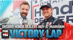 Marcus Ericsson on his win at the Ontario Honda Dealers Indy at Markham | INDYCAR On FOX