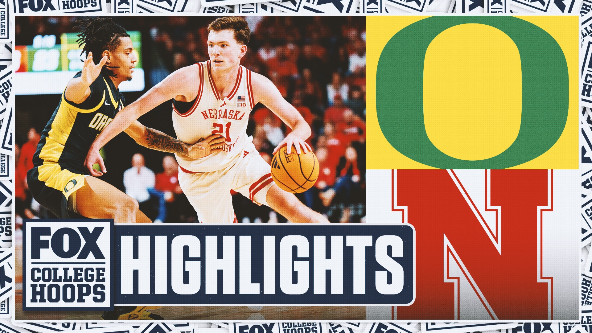 Oregon Ducks vs. No. 8 Nebraska Cornhuskers Highlights 🏀 FOX College Hoops