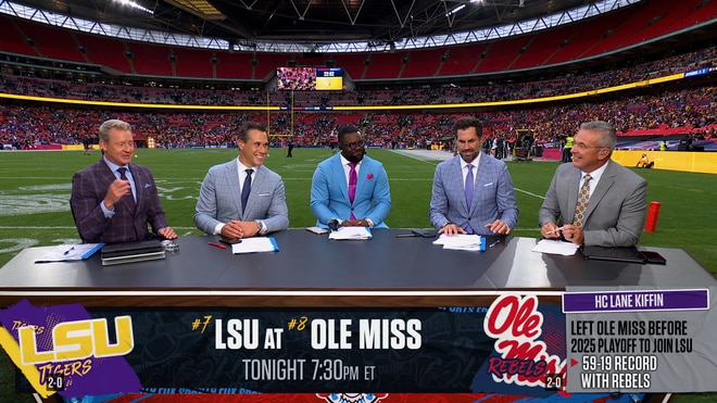 Big Noon Kickoff predicts winner of No. 7 LSU vs No. 8 Ole Miss in Lane Kiffin’s return