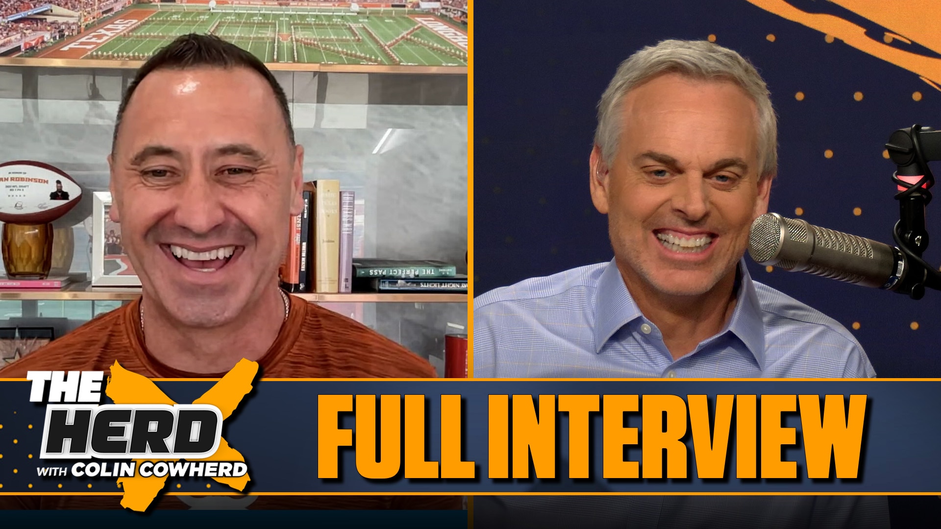 Steve Sarkisian on Texas-Ohio State opener, game plan for Jeremiah Smith, expectations for Arch Manning | FULL EPISODE | The Herd