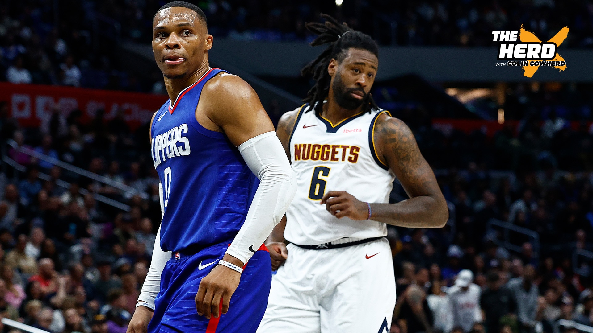Russell Westbrook gets in dispute with fan after Clippers loss vs. Nuggets | The Herd