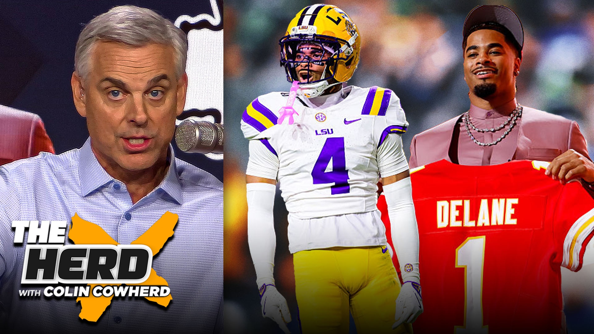 Chiefs trading up and drafting Mansoor Delane at No. 6 was a 'necessity' | The Herd