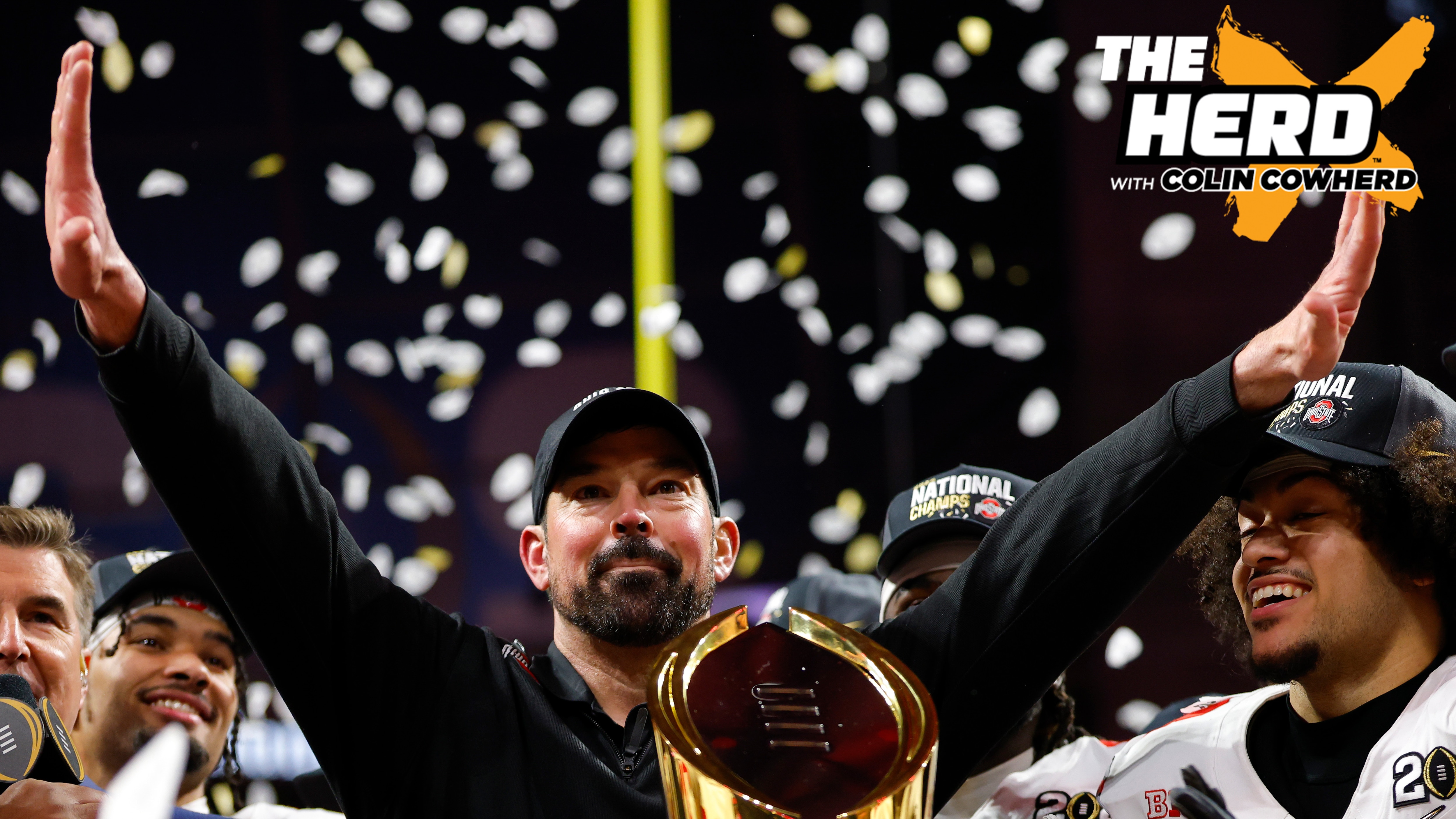 Ohio State HC Ryan Day on winning the National Championship | FULL INTERVIEW | The Herd