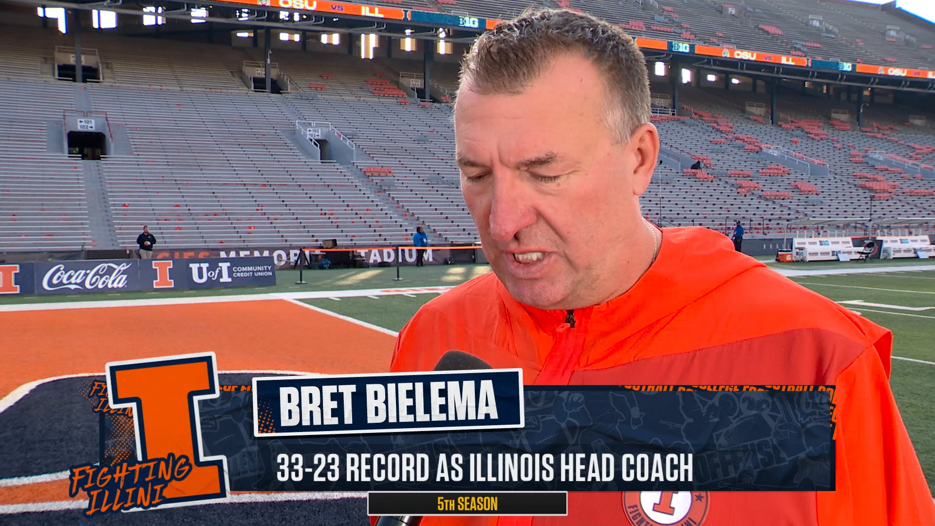 Bret Bielema on Luke Altmyer's approach vs. Ohio State: 'He's a relentless detail man' | Big Noon Kickoff