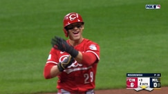 Reds' TJ Friedl hits bases-clearing single, capping off six-run inning vs. Brewers